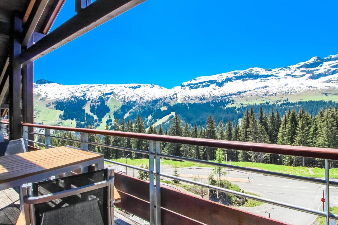 Private Penthouse 2-Bed Apartment, Ski In And Out In 5* Flaine Residence Exteriér fotografie