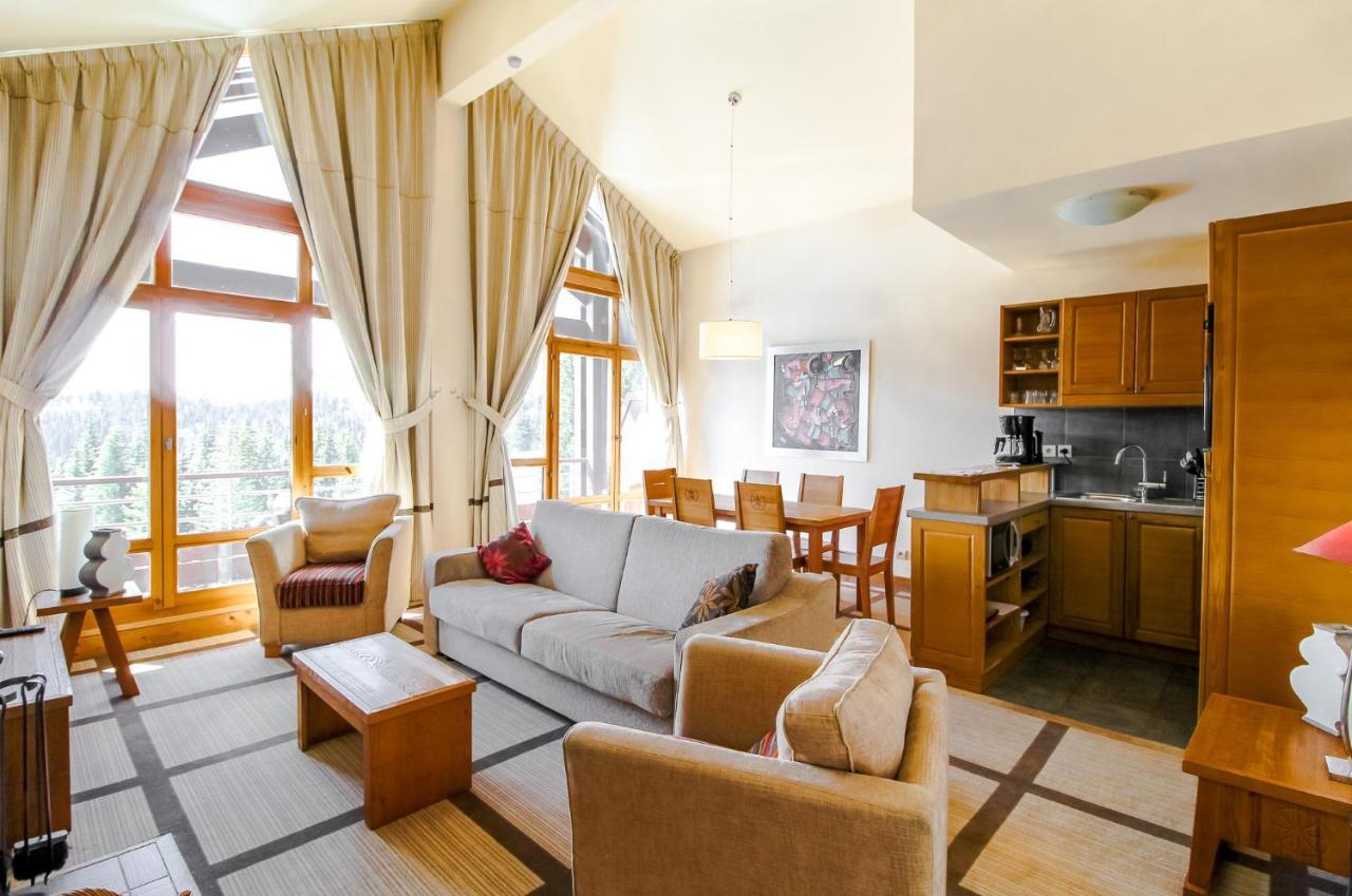 Private Penthouse 2-Bed Apartment, Ski In And Out In 5* Flaine Residence Exteriér fotografie
