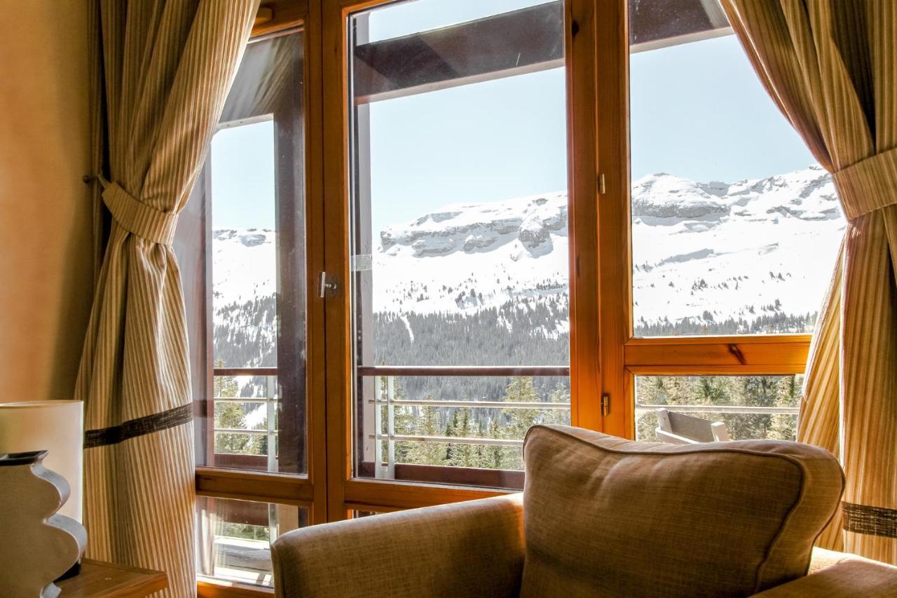 Private Penthouse 2-Bed Apartment, Ski In And Out In 5* Flaine Residence Exteriér fotografie