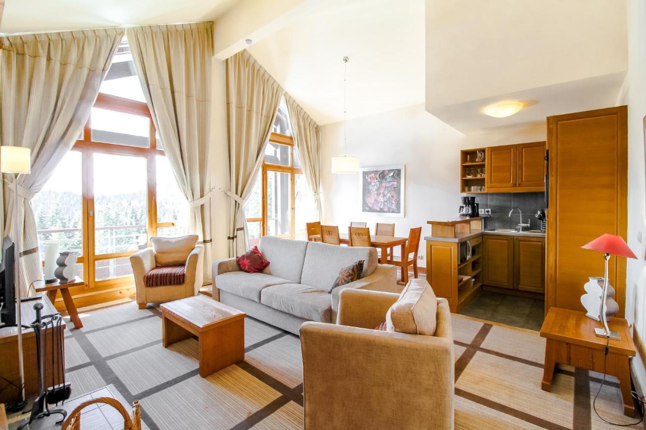 Private Penthouse 2-Bed Apartment, Ski In And Out In 5* Flaine Residence Exteriér fotografie