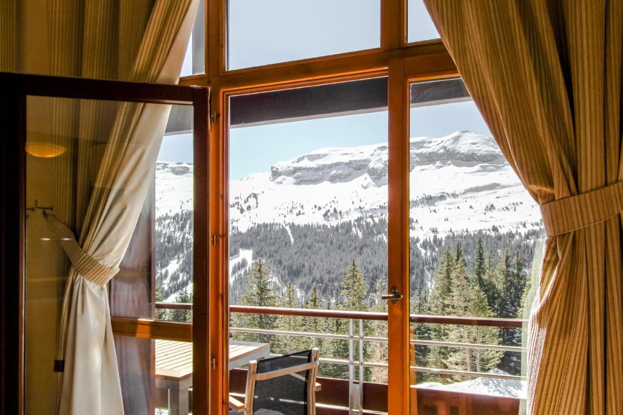 Private Penthouse 2-Bed Apartment, Ski In And Out In 5* Flaine Residence Exteriér fotografie