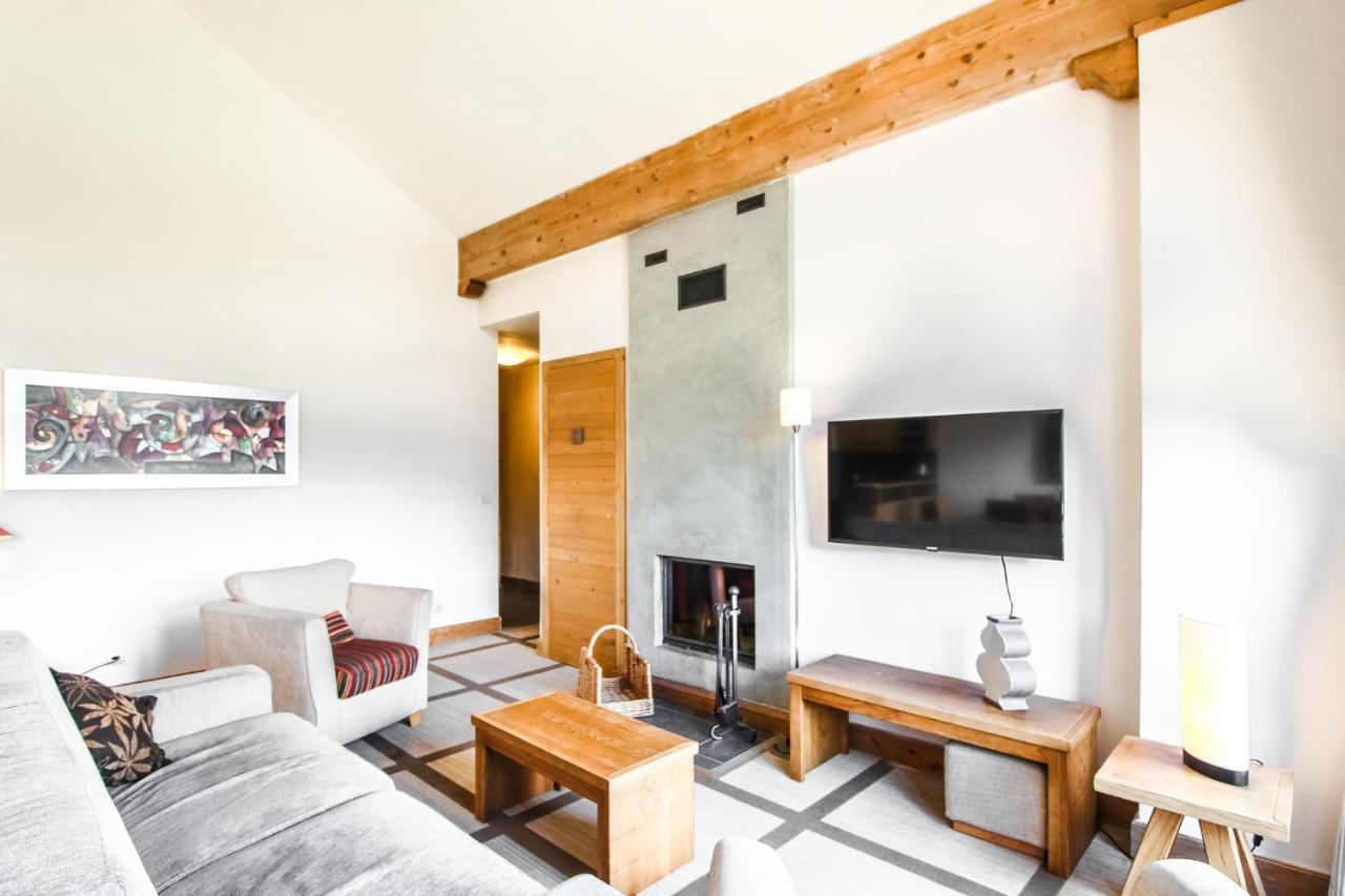 Private Penthouse 2-Bed Apartment, Ski In And Out In 5* Flaine Residence Exteriér fotografie
