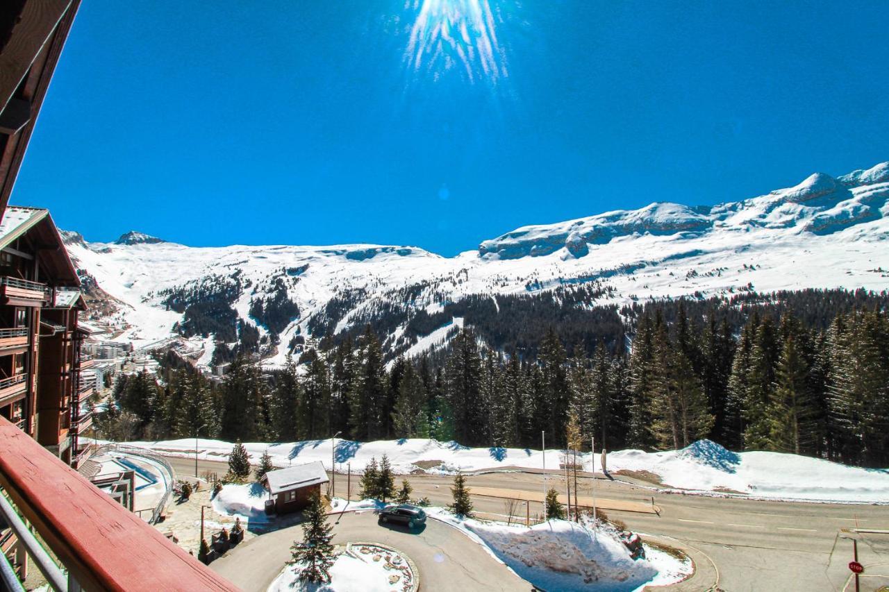 Private Penthouse 2-Bed Apartment, Ski In And Out In 5* Flaine Residence Exteriér fotografie