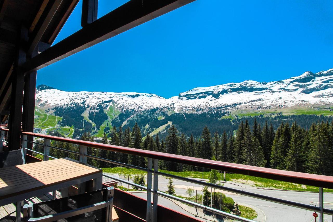 Private Penthouse 2-Bed Apartment, Ski In And Out In 5* Flaine Residence Exteriér fotografie