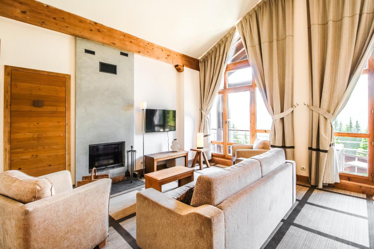 Private Penthouse 2-Bed Apartment, Ski In And Out In 5* Flaine Residence Exteriér fotografie